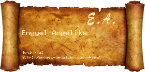 Engyel Angelika névjegykártya